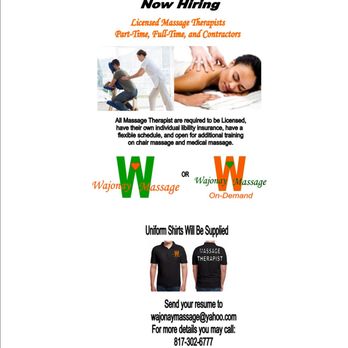 Wajonay Massage - Massage Therapy Near Me - North Richland, Texas Wajonay Massage - Massage Therapy Near Me - North Richland, Texas
