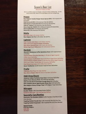 Menu photo 4 Sconni's Alehouse & Eatery Schofield, WI