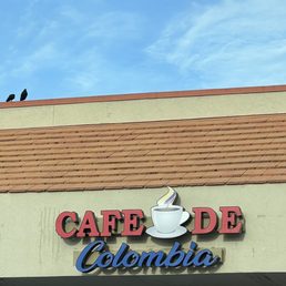 Exterior outside entrance of Cafe De Colombia Bakery - Orlando, Florida Exterior outside entrance of Cafe De Colombia Bakery - Orlando, Florida