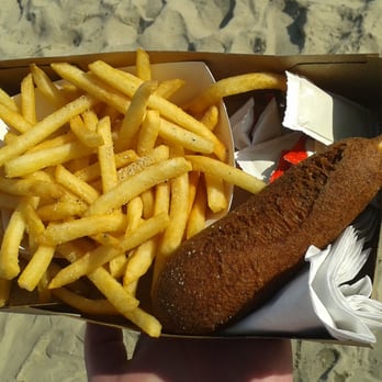 Jane's Corndogs - Mmm mmm, right on the beach - Food Stands Near Me - Newport Beach, California Jane's Corndogs - Mmm mmm, right on the beach - Food Stands Near Me - Newport Beach, California