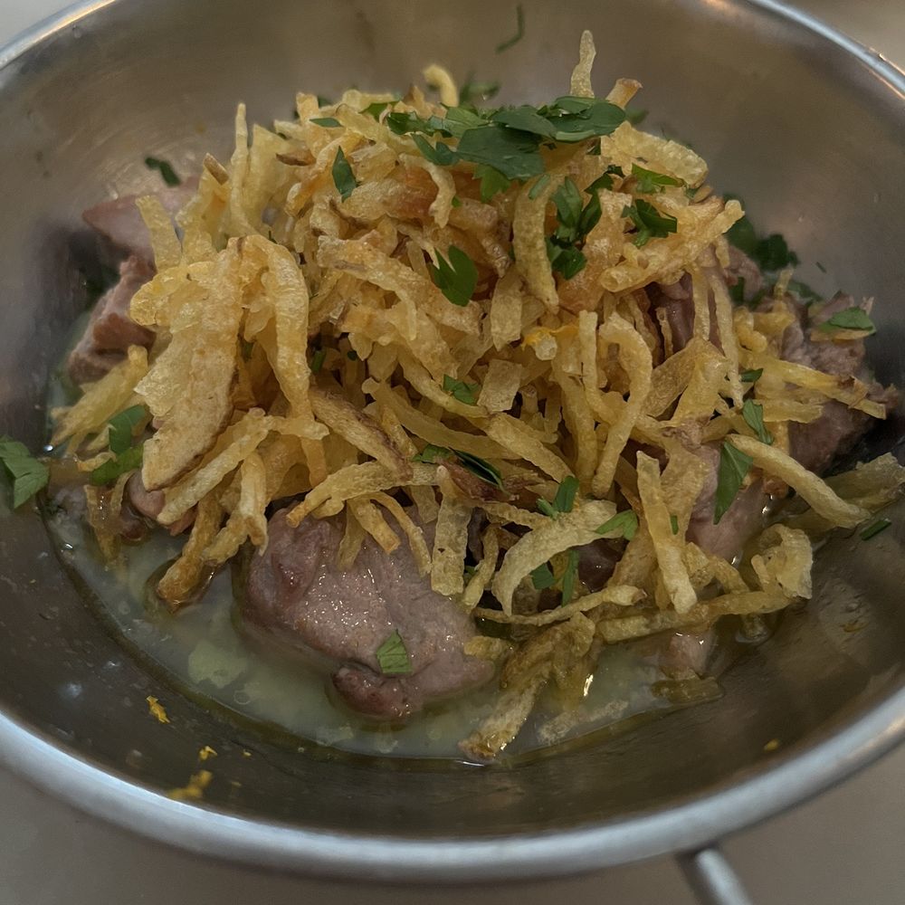 tuna with "fries"~very tasty tuna with "fries"~very tasty