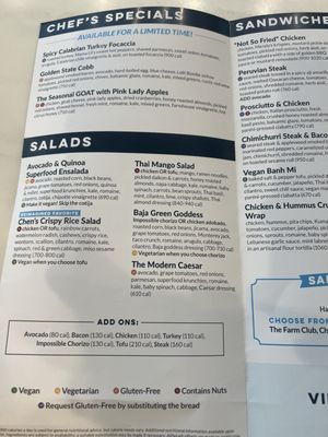 Menu photo 1 Mendocino Farms San Ramon, CA Menu photo 1 Mendocino Farms San Ramon, CA