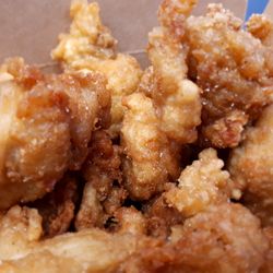 Yummy House - Yummy House Popcorn Chicken - seriously, this stuff is top notch. There's chicken in there but it's the little fried bits that I love! :)