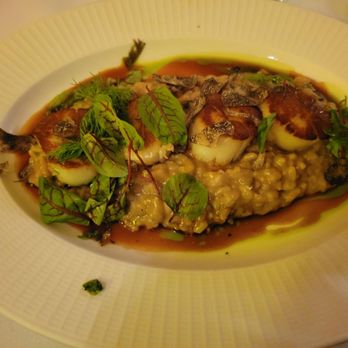 Trattoria Dell'Arte - Scallop & Porcini Mushroom Risotto - Italian Near Me - New York, New York