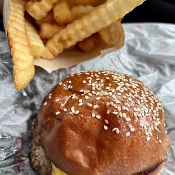 Hero Doughnuts & Buns - Burger (Dad burger not pictured but that one was AMAZING!) - Burgers Near Me - Charleston, South Carolina Hero Doughnuts & Buns - Burger (Dad burger not pictured but that one was AMAZING!) - Burgers Near Me - Charleston, South Carolina
