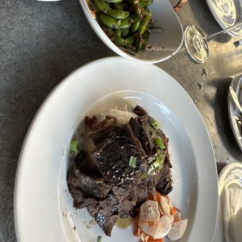 Yard House - Grilled Korean BBQ Beef Spicy Edamame - Bars Near Me - Temecula, California