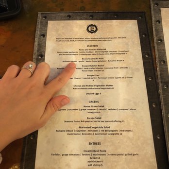 Escape Folsom - I got the Brussels Sprout Hash!!!!  Only $8 - Escape Games Near Me - Folsom, California