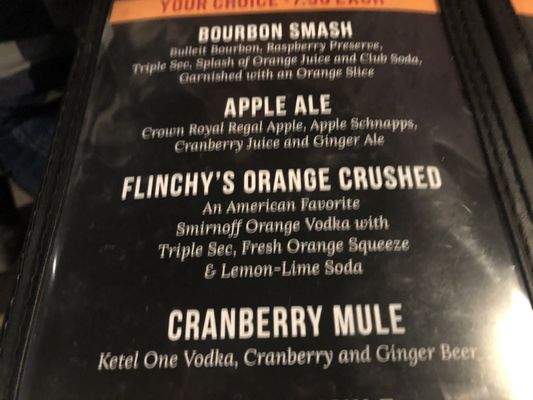 Menu photo 6 Flinchy's Camp Hill, PA