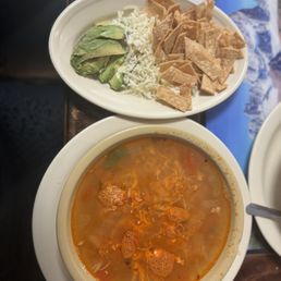 Chicken tortilla soup (cup) Chicken tortilla soup (cup)