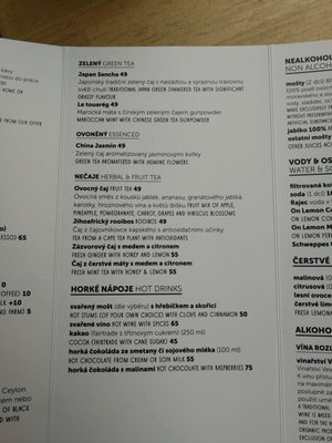 Menu photo 5 Mamacoffee Prague, PR