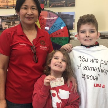 Shipley Do-Nuts - Kids won free donuts for a year and a shirt at the grand opening of their newest store. Ms. Sundary is pictured with my kids. - Donuts Near Me - Fort Worth, Texas Shipley Do-Nuts - Kids won free donuts for a year and a shirt at the grand opening of their newest store. Ms. Sundary is pictured with my kids. - Donuts Near Me - Fort Worth, Texas