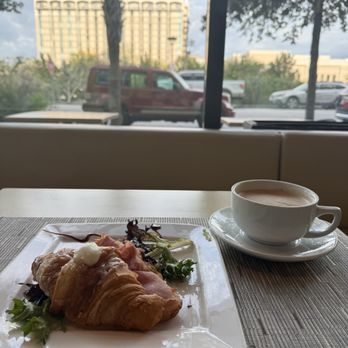 Saveurs du Monde Cafe - Westedge - Croque monsieur with a view - Coffee & Tea Near Me - Charleston, South Carolina