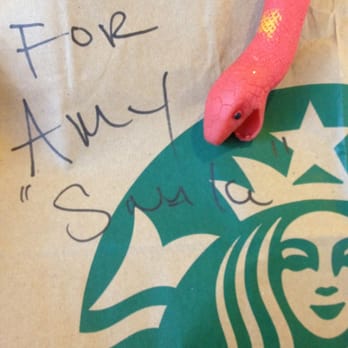 Starbucks - Starbucks saves the day!  This is a very important snake :) - Coffee & Tea Near Me - Lahaina, Hawaii