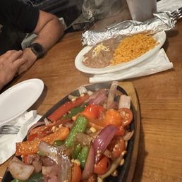 Veg fajita Veg fajita
