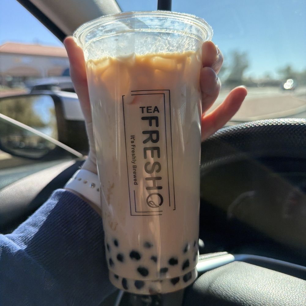 Classic milk tea with Bubba
