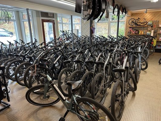 Bar Harbor Bicycle Shop by null