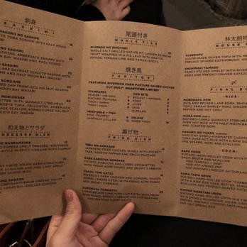 Rintaro - Food menu - Izakaya Near Me - San Francisco, California