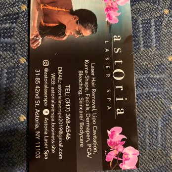 Astoria Laser Spa - The beautiful business card - Laser Hair Removal Near Me - Astoria, New York
