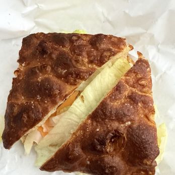Bread Head - Calabrian Turkey sandwich ("RC Provisions Roasted Turkey Breast, Hooks 1 year Cheddar, Iceberg Lettuce, Calabrian Mayo"), $15 - Sandwiches Near Me - Manhattan Beach, California