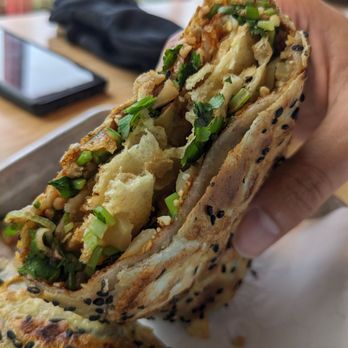 Master Kong - Jian bing (vegetarian) - Noodles Near Me - Portland, Oregon