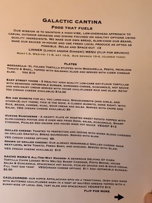 Menu photo 2 Lucky8 Cosmic Cafe Floyd, VA