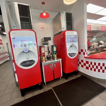 Five Guys - Coke Freestyle machines - Burgers Near Me - Winter Garden, Florida Five Guys - Coke Freestyle machines - Burgers Near Me - Winter Garden, Florida