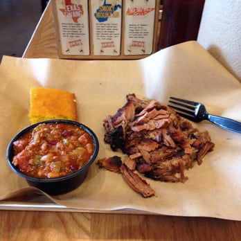 Mission BBQ - Moist Pork Brisket w/ Chili Beans - Barbeque Near Me - Laurel, Maryland Mission BBQ - Moist Pork Brisket w/ Chili Beans - Barbeque Near Me - Laurel, Maryland