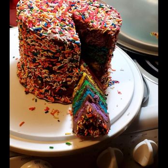 Carlo's Bakery - Chocolate Birthday Cake... Rainbow Layers.. Fabulous - Bakeries Near Me - Hoboken, New Jersey Carlo's Bakery - Chocolate Birthday Cake... Rainbow Layers.. Fabulous - Bakeries Near Me - Hoboken, New Jersey