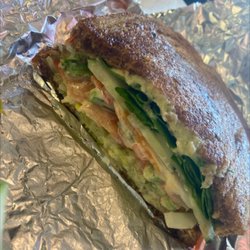 Ooy’s Cafe & Deli - Through the Garden sandwich on rye. Very good.