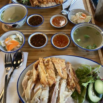 A Ma Chicken Rice - Combo Chicken Rice - Asian Fusion Near Me - Redmond, Washington