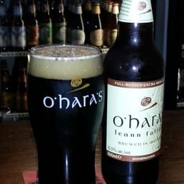 Decent pint of porter from O'Haras.