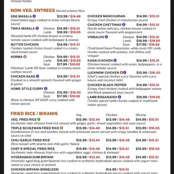Spice House - Menu prices - Indian Near Me - York, Pennsylvania