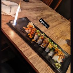 Ogopogo sushi roll $16 (Feb 2023)