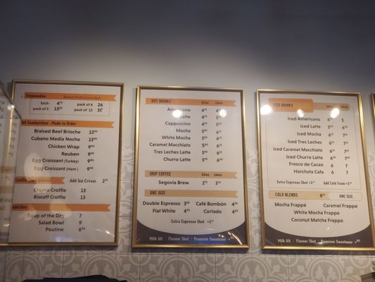 Menu photo 2 Segovia Coffee Brampton, ON