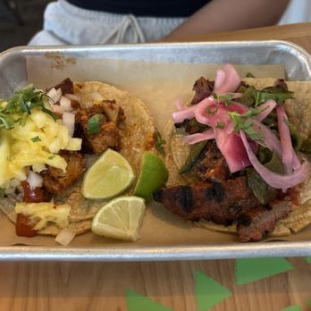 El Arbol - Pork and pineapple (the favorite) and steak - Mexican Near Me - Brighton, Michigan