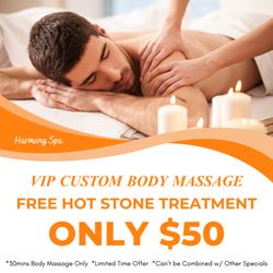 Harmony Spa - Walk-in & Appointment Welcome