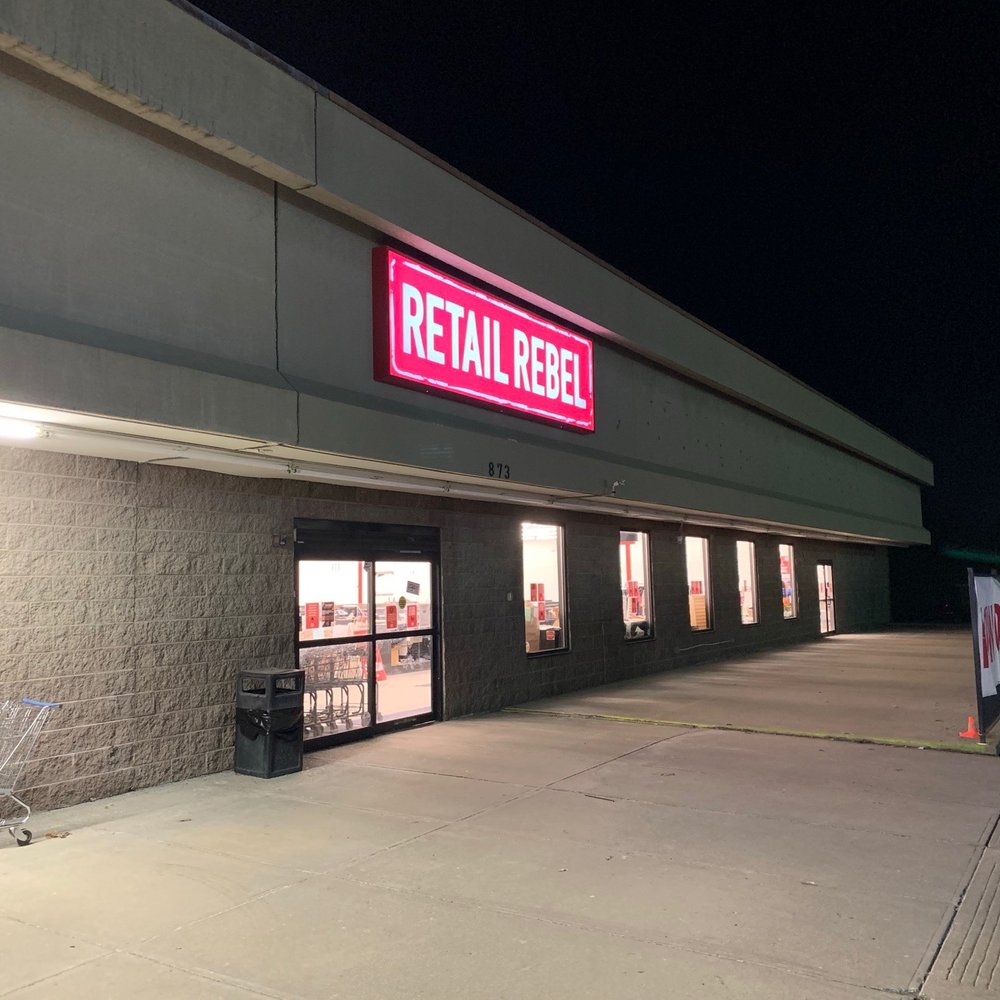 Retail Rebel - Front of store - Discount Store Near Me - Olathe, Kansas Retail Rebel - Front of store - Discount Store Near Me - Olathe, Kansas