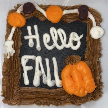 Haby's Alsatian Bakery - Fall cookie with icing - Bakeries Near Me - Castroville, Texas