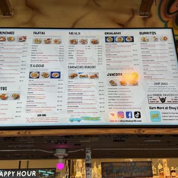 Chuy’s Baja Grill - Menu 7/2026 - Mexican Near Me - Bakersfield, California Chuy’s Baja Grill - Menu 7/2026 - Mexican Near Me - Bakersfield, California