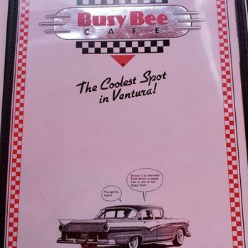 Busy Bee Cafe - Menu - Diners Near Me - Ventura, California Busy Bee Cafe - Menu - Diners Near Me - Ventura, California
