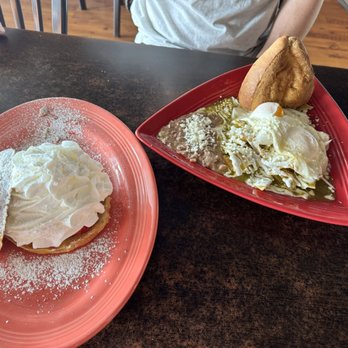 Kikey's Cafe - Concha Francesa and Chilaquiles Verdes - Breakfast & Brunch Near Me - Burien, Washington