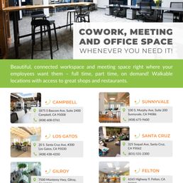 6 Locations to choose what works for your business. 6 Locations to choose what works for your business.