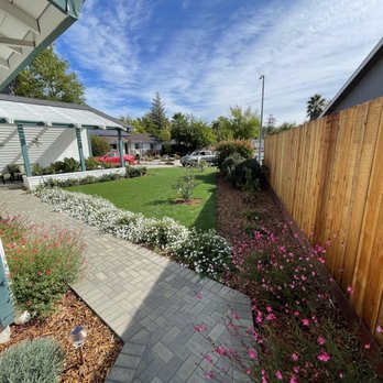 All Around the Garden - Pavers, New fence, Artificial grass, irrigation, plants, bark. - Landscaping Near Me - Concord, California All Around the Garden - Pavers, New fence, Artificial grass, irrigation, plants, bark. - Landscaping Near Me - Concord, California