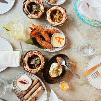 Ammoora - Appetizer spread - Mediterranean Near Me - Baltimore, Maryland