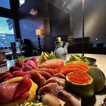 5 Fusion & Sushi Bar - Large Sashimi Platter - Sushi Bars Near Me - Bend, Oregon 5 Fusion & Sushi Bar - Large Sashimi Platter - Sushi Bars Near Me - Bend, Oregon