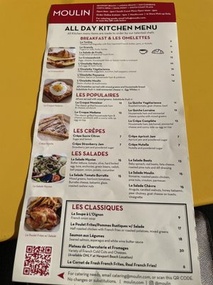 Menu photo 2 Moulin Dana Point, CA