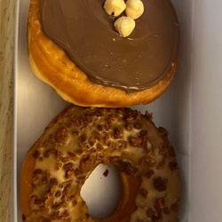 Nutella + maple bacon donuts