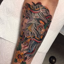 Medusa piece by Silas Baker.