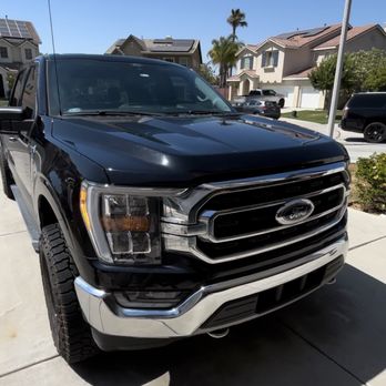 MacsPower Mobile Detailing - Black F-150: swirl-safe hand wash, clay decon, paint protection; chrome and wheels cleaned. Riverside County. - Auto Detailing Near Me MacsPower Mobile Detailing - Black F-150: swirl-safe hand wash, clay decon, paint protection; chrome and wheels cleaned. Riverside County. - Auto Detailing Near Me