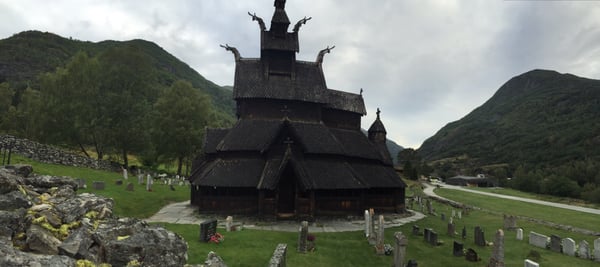 Borgund Stave Church by null